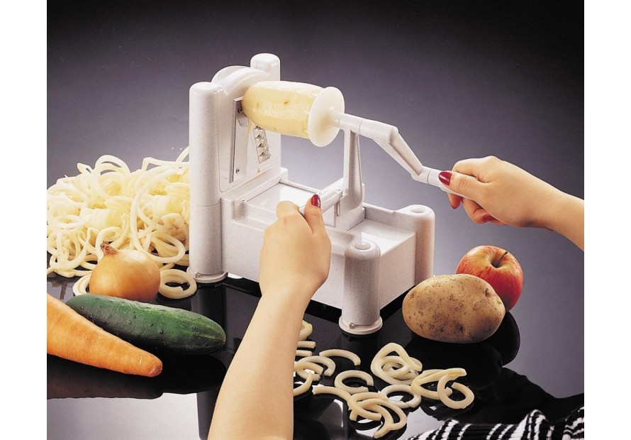 PADERNO SPIRALIZER AFFETTA GRATTUGIA SPAGHETTI TAGLIA VERDURE 49827-99